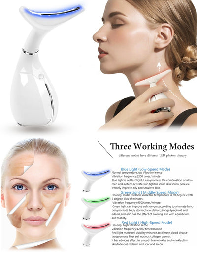 LED THERAPY NECK CARE REMOVE DOUBLE CHIN NECK DEVICE