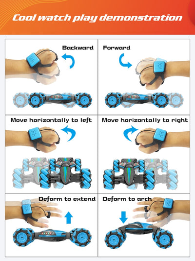 Gesture Sensing RC Stunt Car