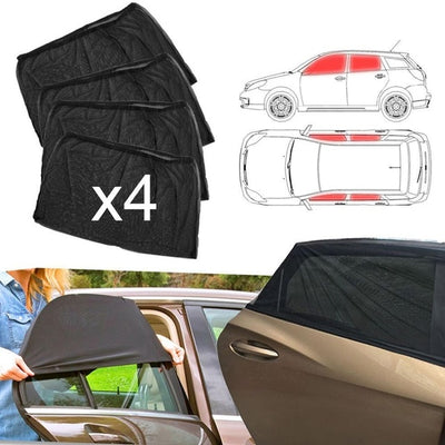 Hot Selling  Best Universal  Car Window Sun Shade Curtain (Fits all Cars)