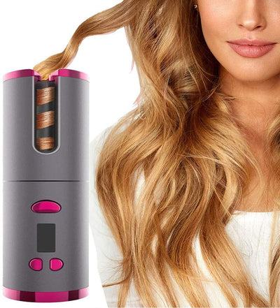 (50% OFF Now) Wireless Portable Rotating Ceramic Hair Curler Sale