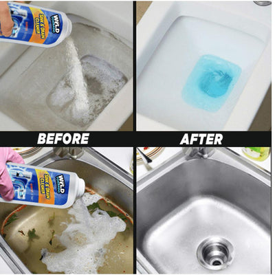 POWERFUL RINSE AND DRAIN CLEANER