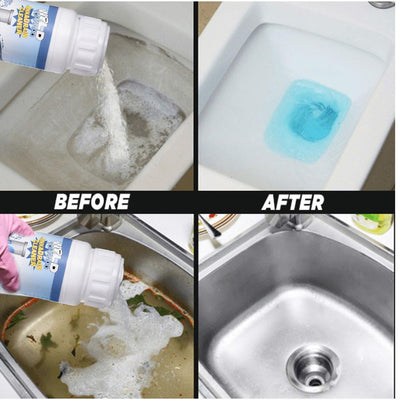 POWERFUL RINSE AND DRAIN CLEANER