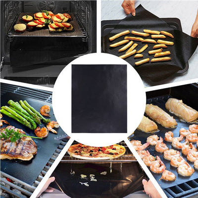 REUSABLE NON STICKY BBQ MAT