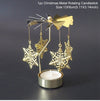 Huiran Christmas Rotary Candle Holder Merry Christmas For Home Gift New Year2021